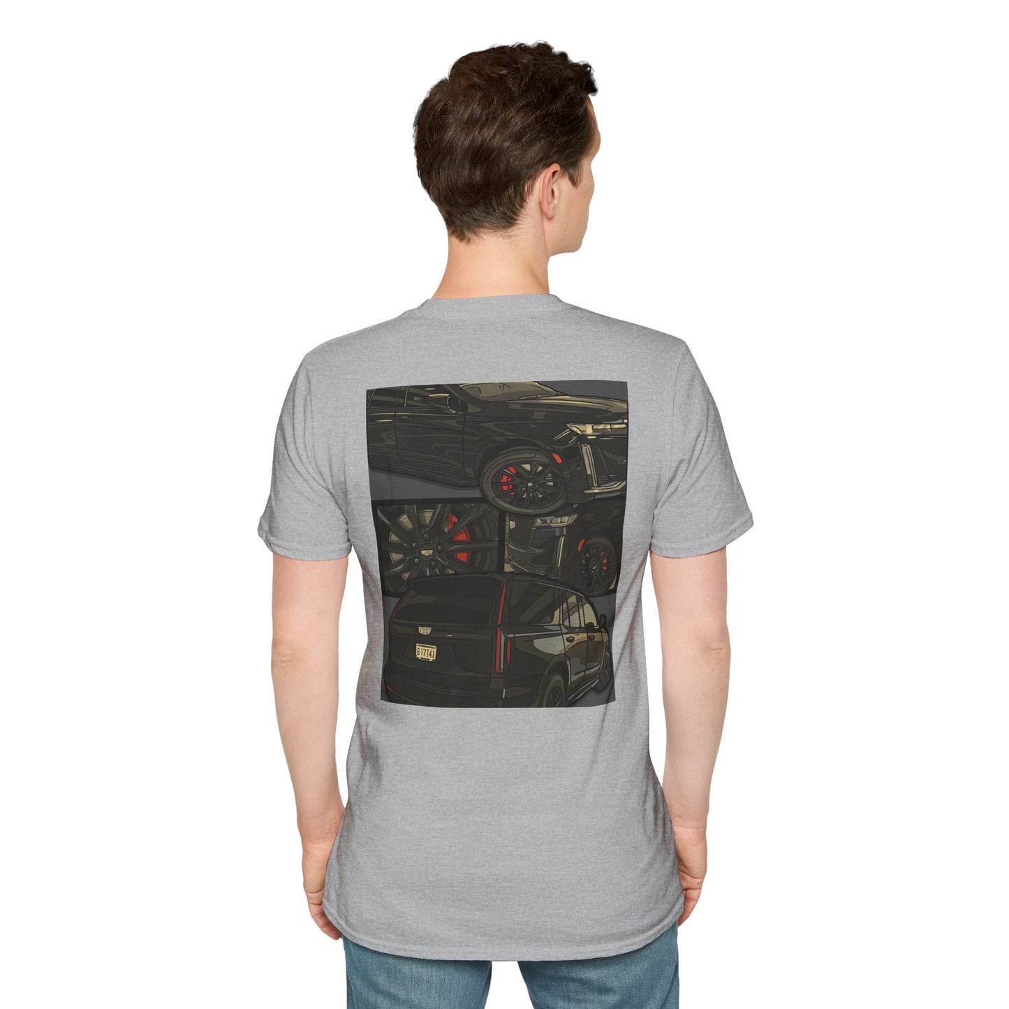 Custom CARtoon My Ride Graphic T-Shirt