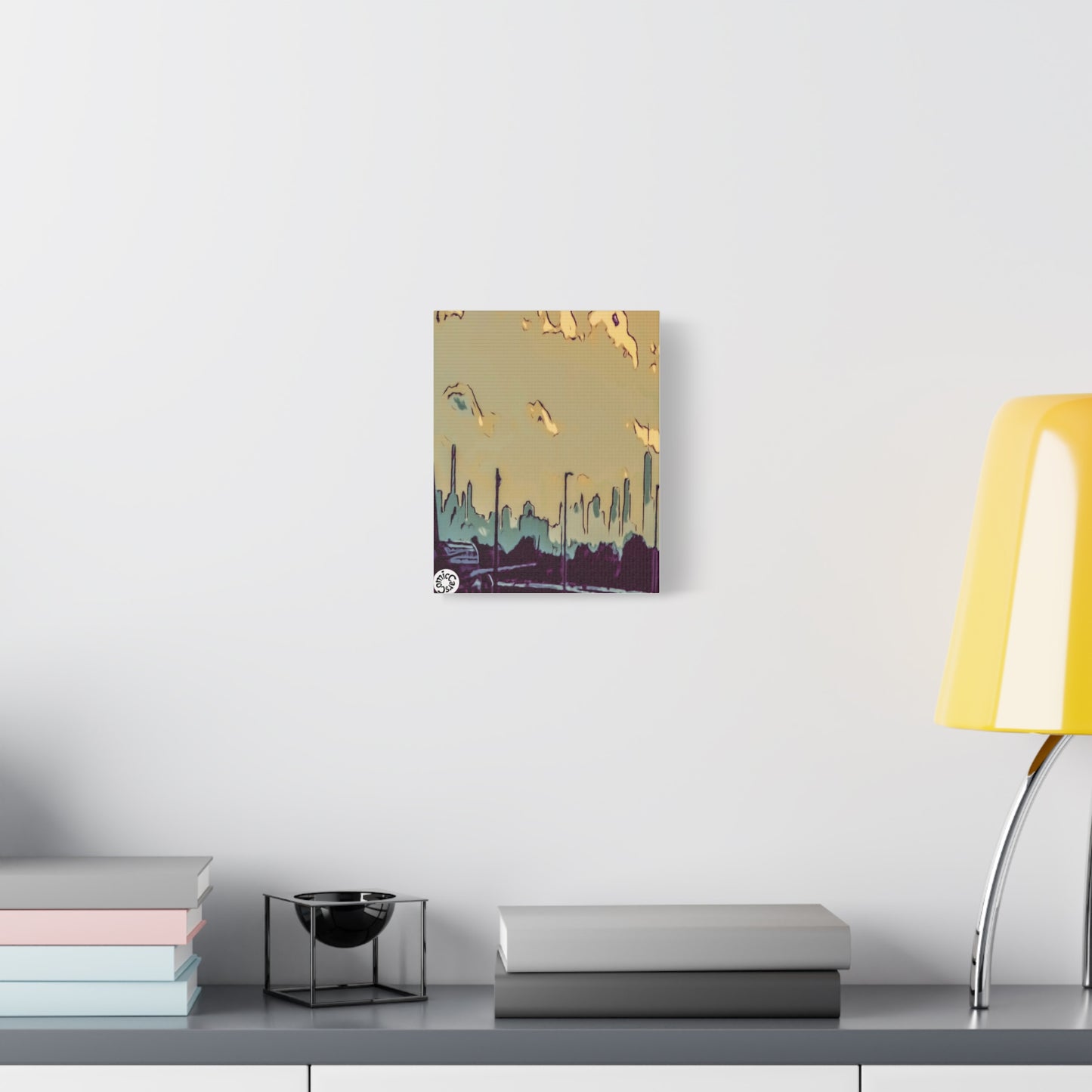 New York City JFK Airport Matte Canvas Wall Art Urban Home Decor