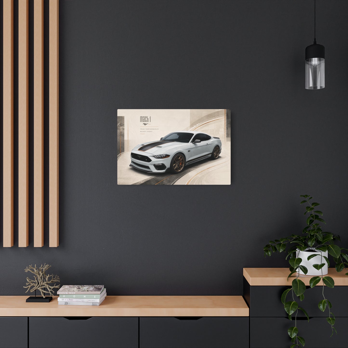 Modern Mustang Wall Art