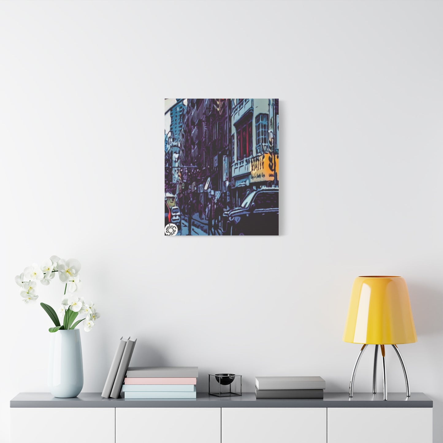 New York City, NYC, Chinatown, New York, Matte Canvas Wall Art