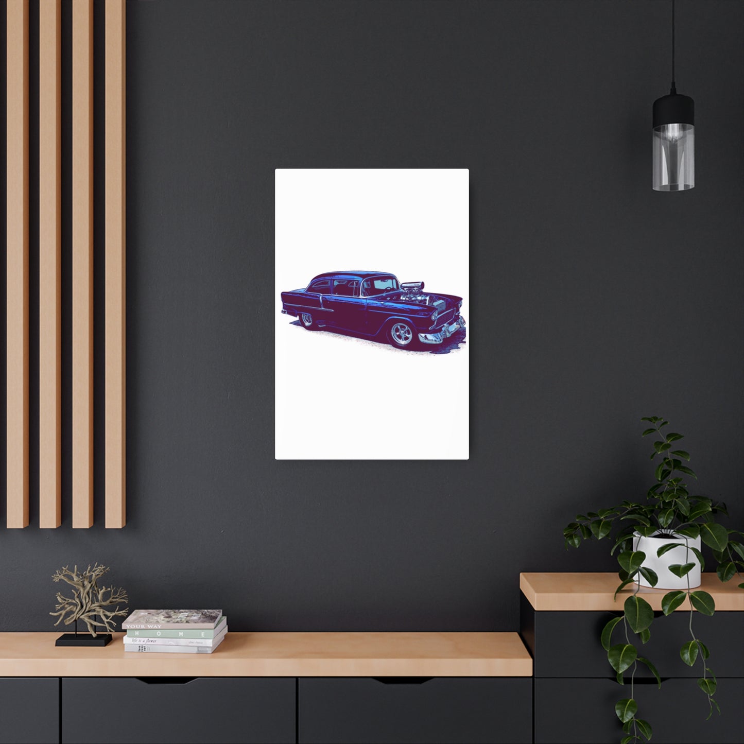 Blown Nostalgia – Supercharged Classic Hot Rod Comic Wall Art