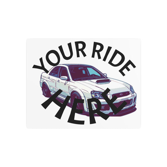 Comic My Ride – Custom Cartoon Car Illustration from Your Vehicle Photo