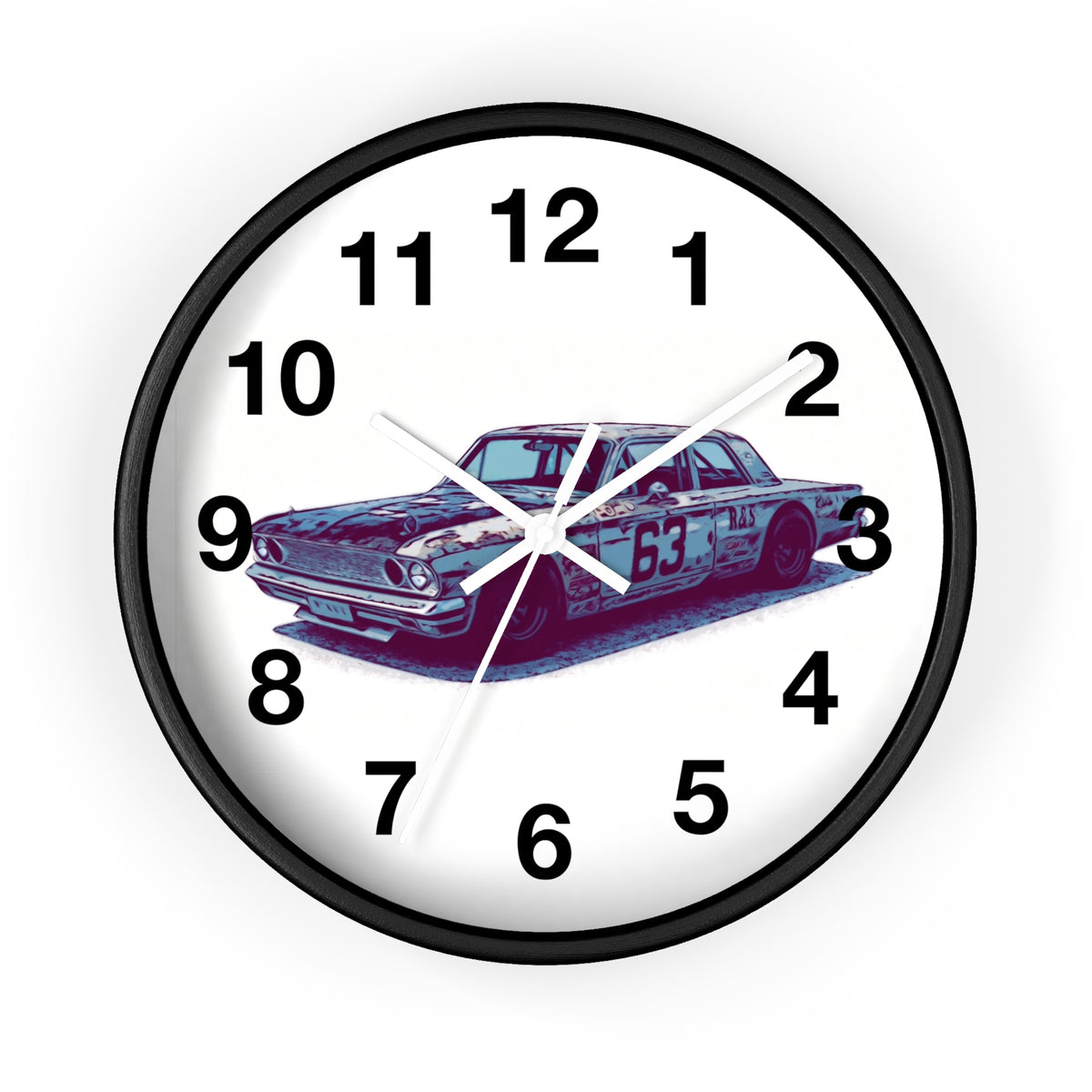 Comic My Ride Wall Clock