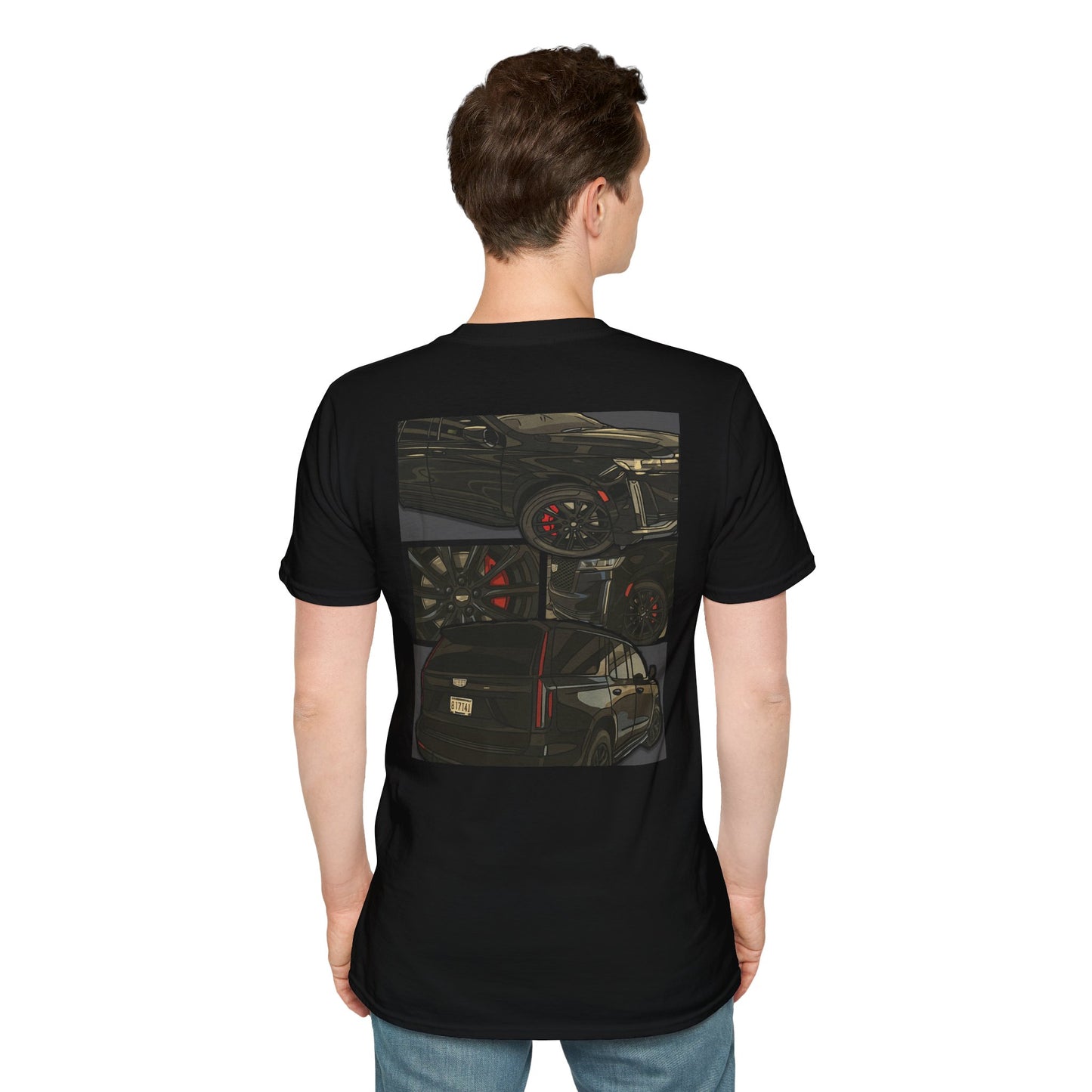 Custom CARtoon My Ride Graphic T-Shirt