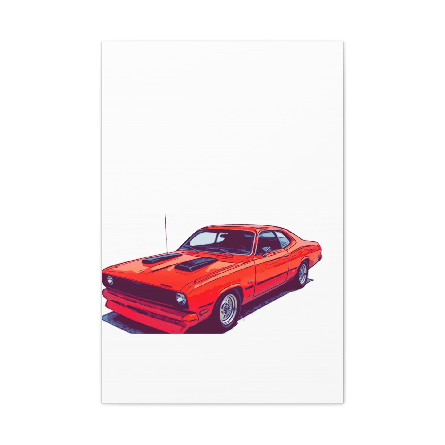 Cinderline Sprint – Classic Street Muscle Comic Car Wall Art