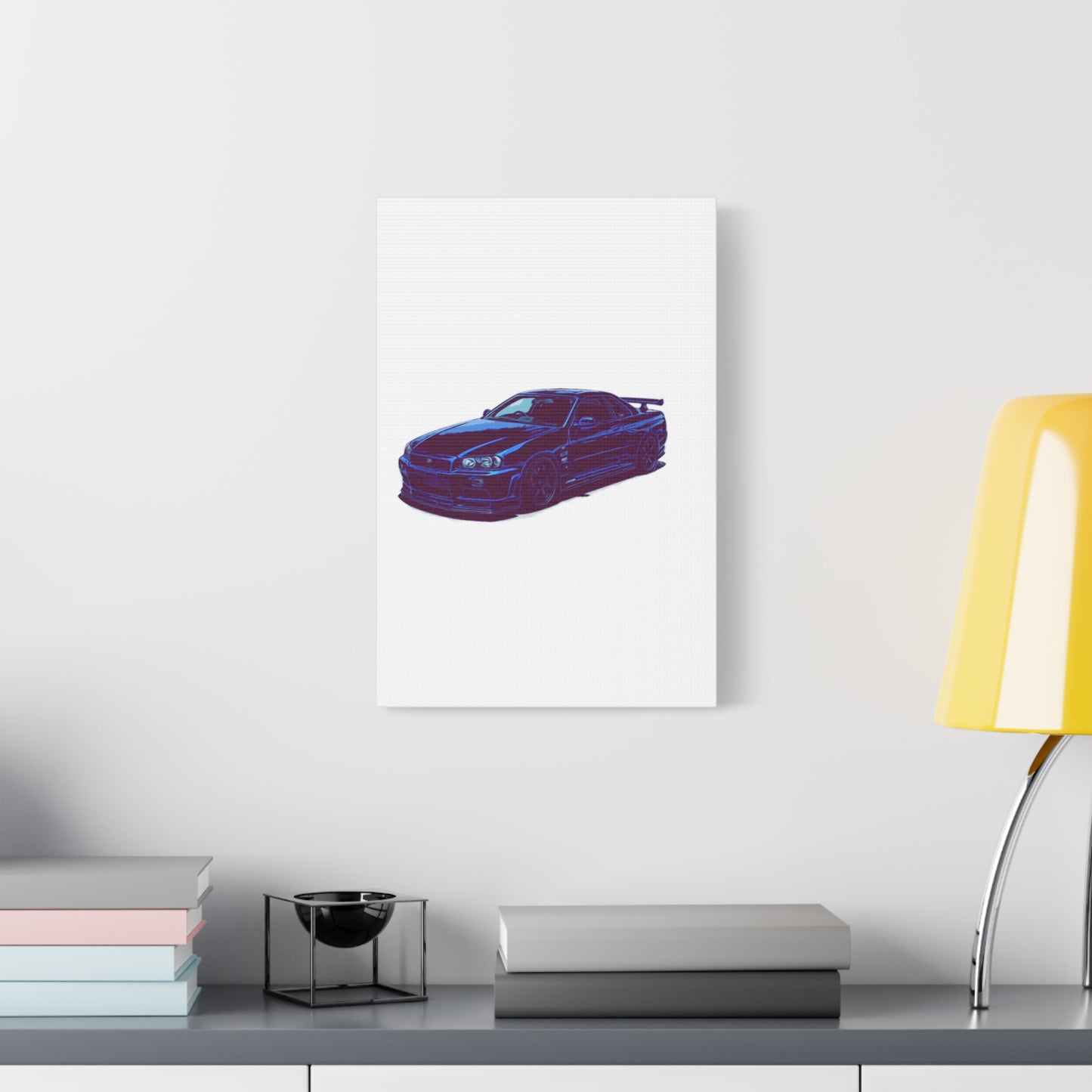 Midnight Boost – JDM Street Legend Comic Car Wall Art