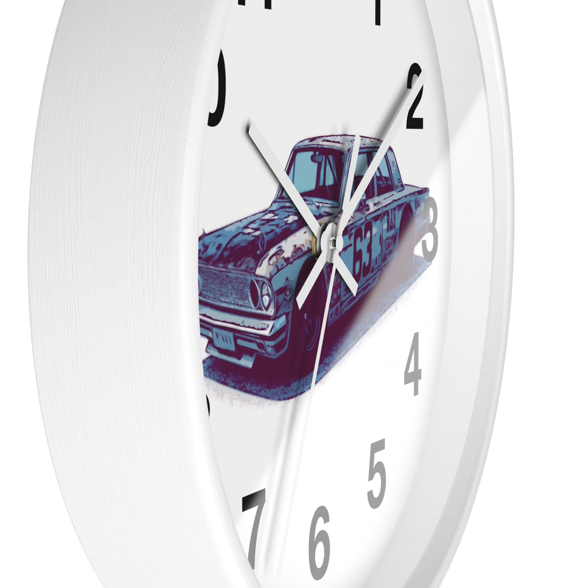 Comic My Ride Wall Clock