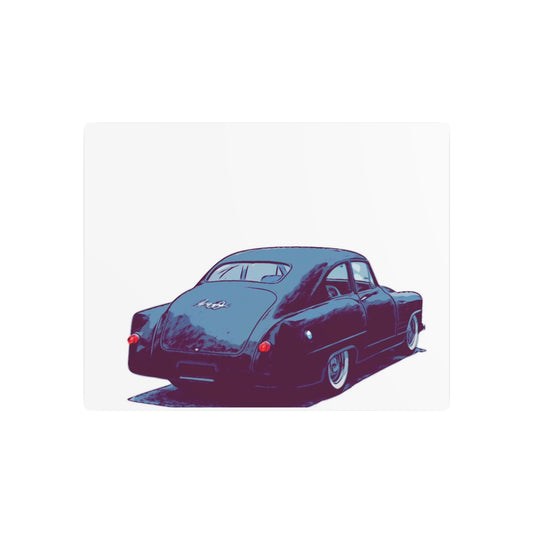 Taildrag Tradition – Vintage Custom Coupe Comic Wall Art