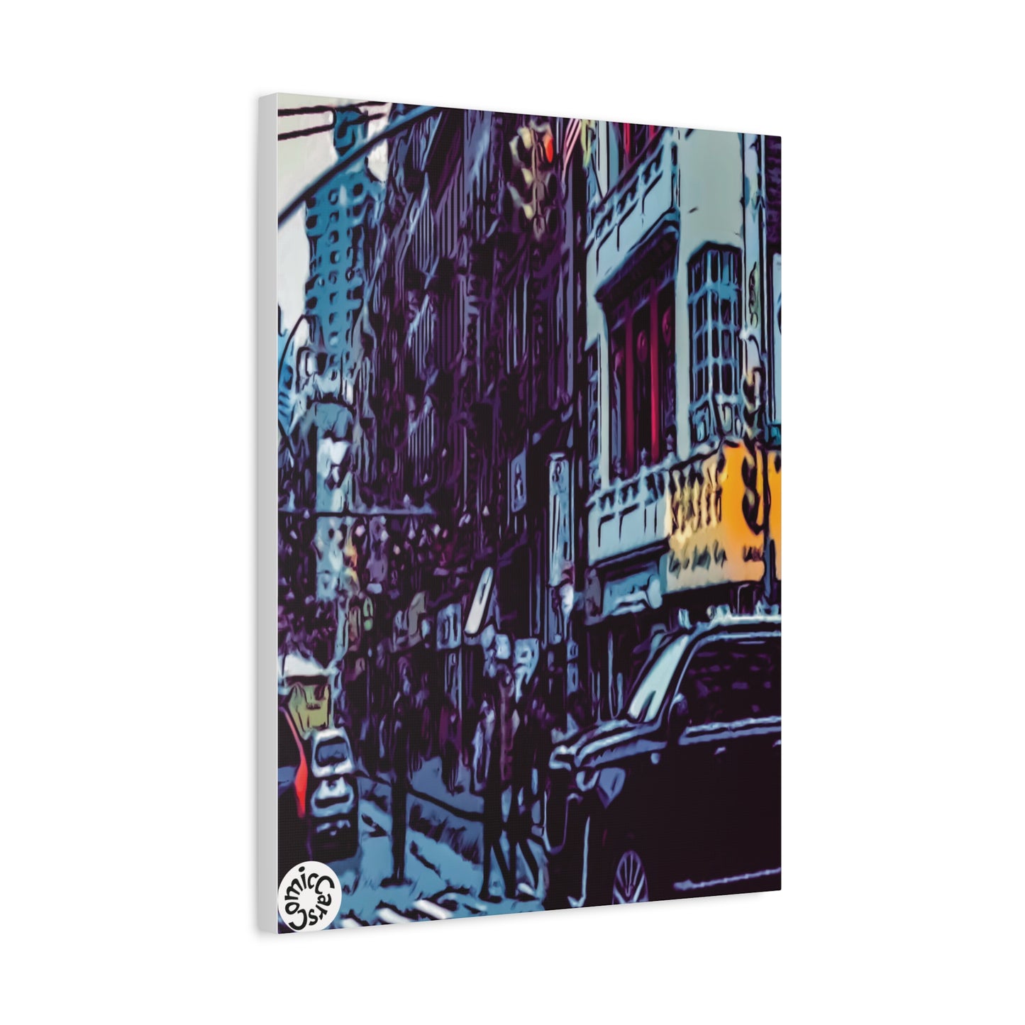 New York City, NYC, Chinatown, New York, Matte Canvas Wall Art