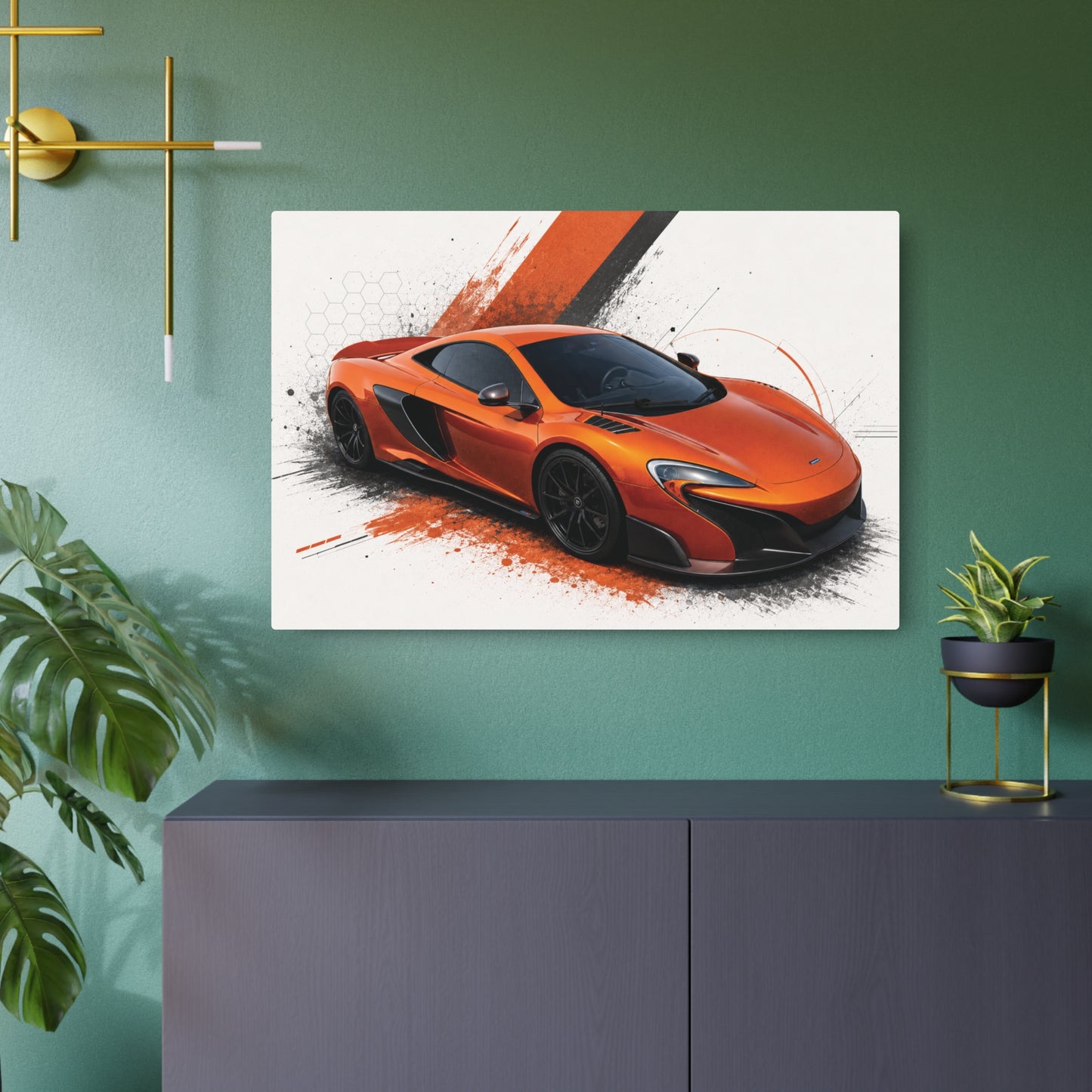 McClaren Supercar Wall Art