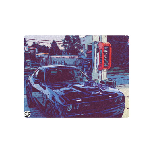 Metal Art Sign Modern Muscle Car Gas Pump Garage Wall Art