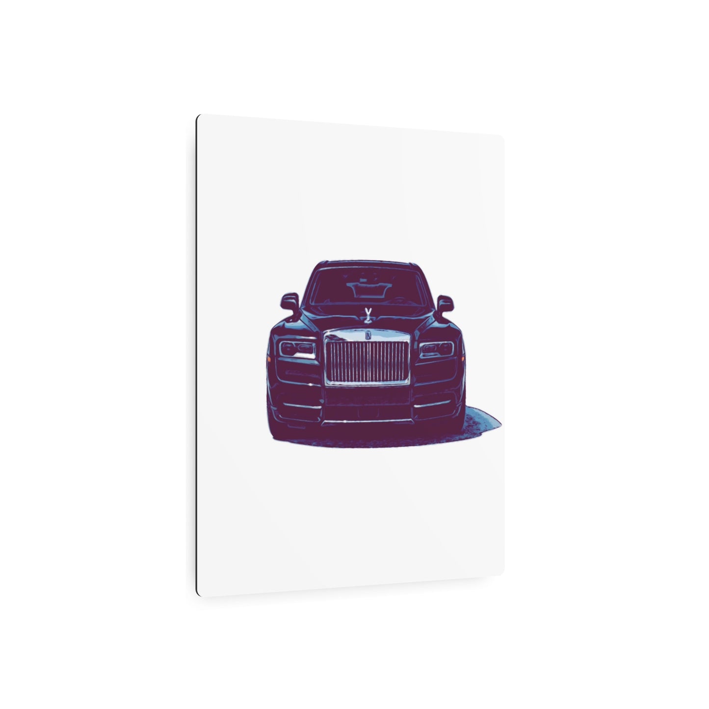 Silent Authority – Luxury Sedan Comic Wall Art
