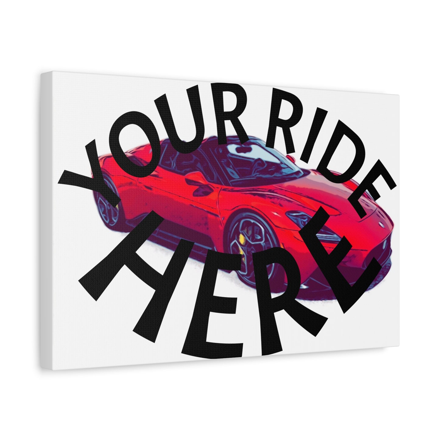 Comic My Ride – Custom Cartoon Car Illustration from Your Vehicle Photo