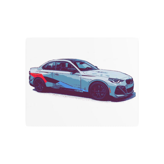 Apex Division – Modern Performance Sport Sedan Comic Car Wall Art