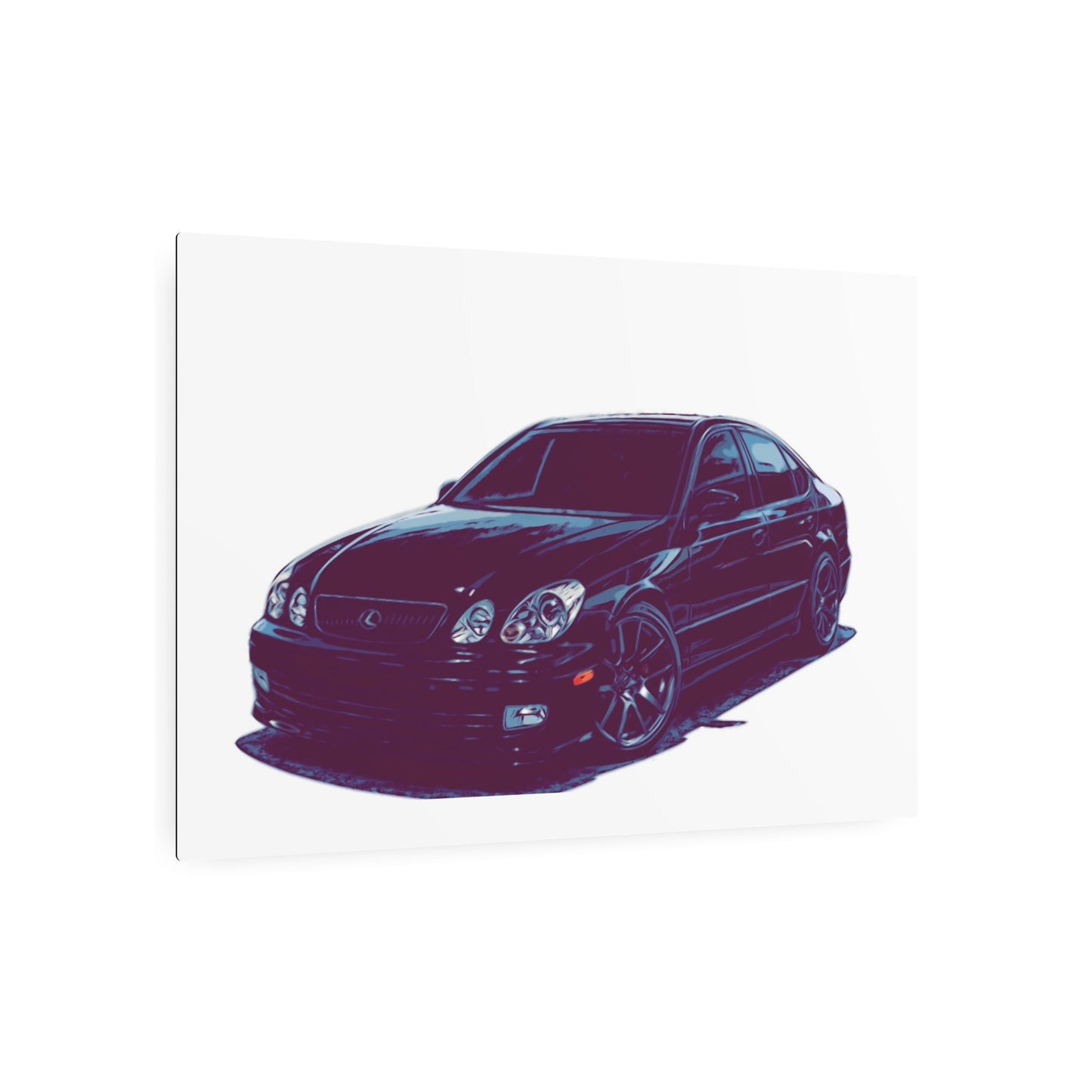 Shadowline Velocity – Luxury Sport Sedan Comic Wall Art