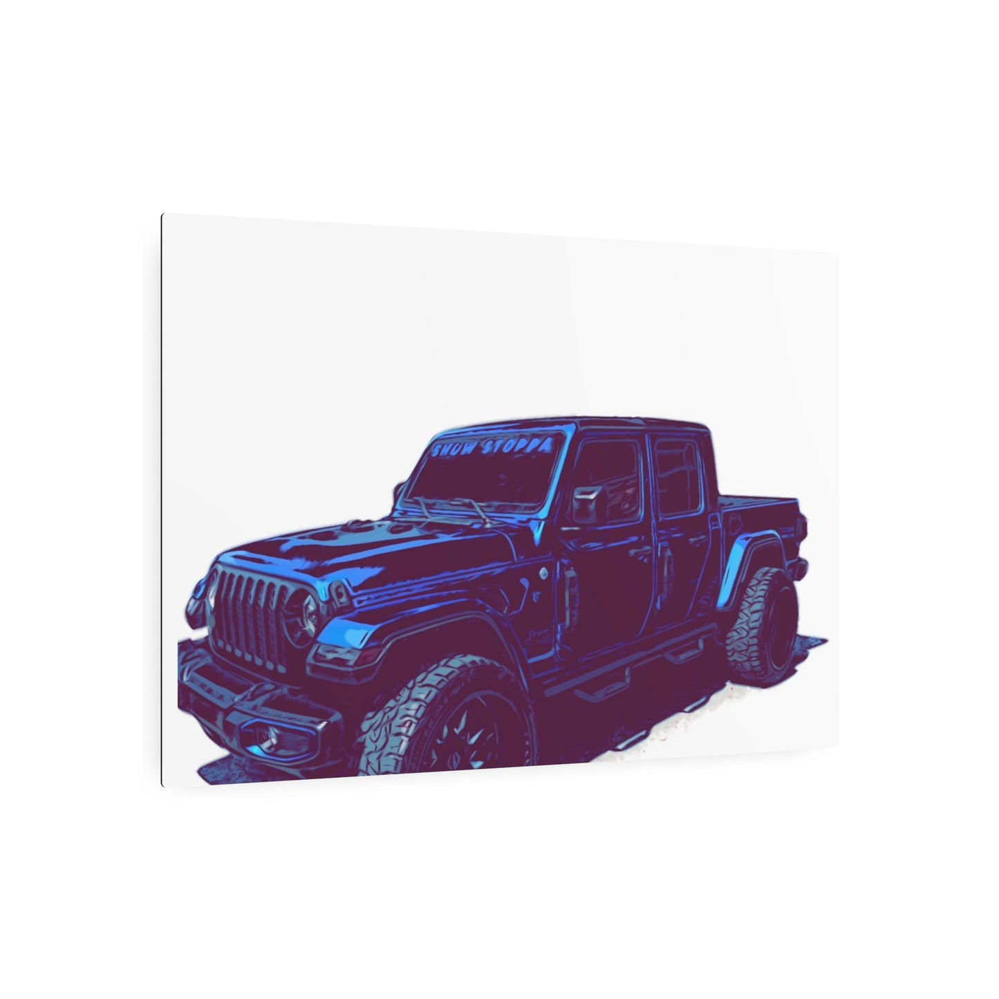 Show Stoppa – Lifted Off-Road Truck Comic Wall Art