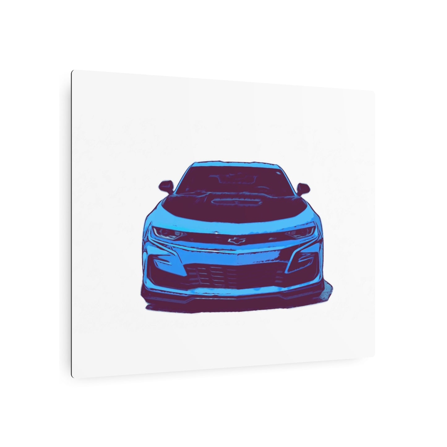 Frontline Muscle – Modern Performance Comic Car Wall Art