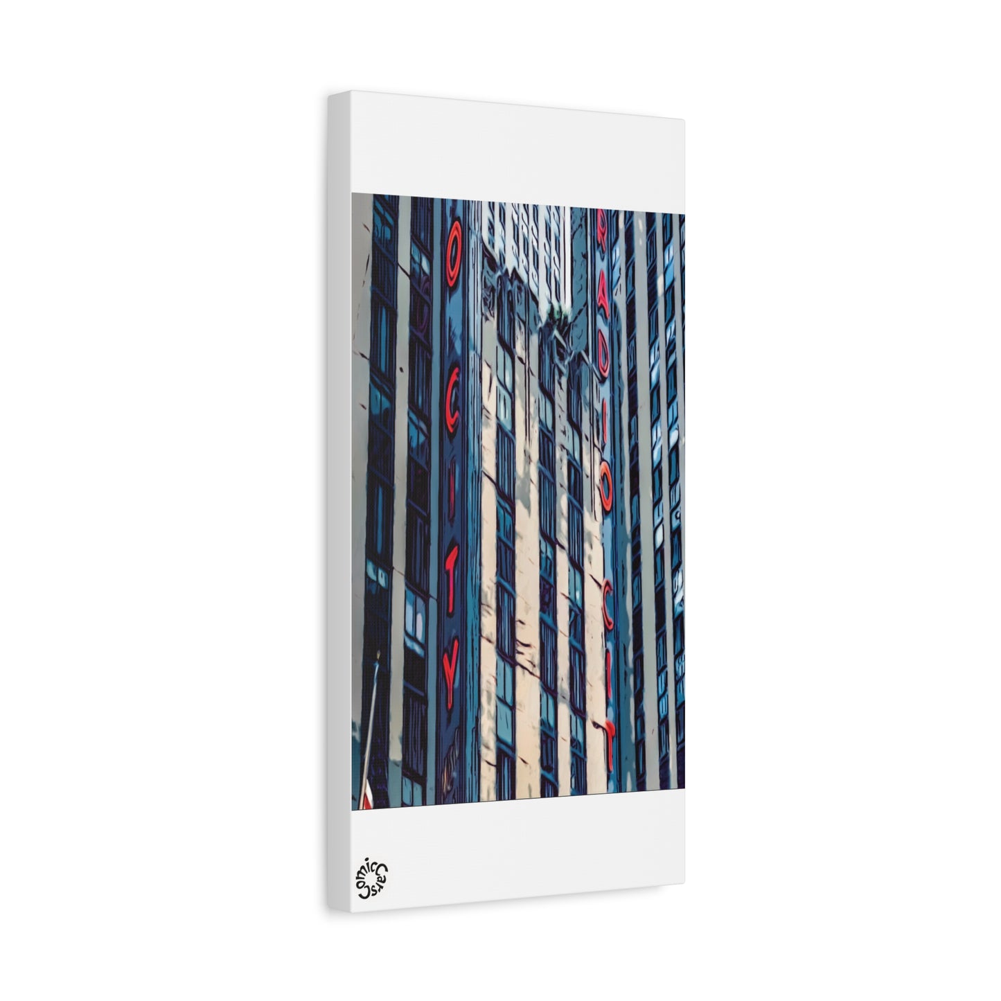 New York City Matte Canvas Wall Art Urban Decor Statement Piece