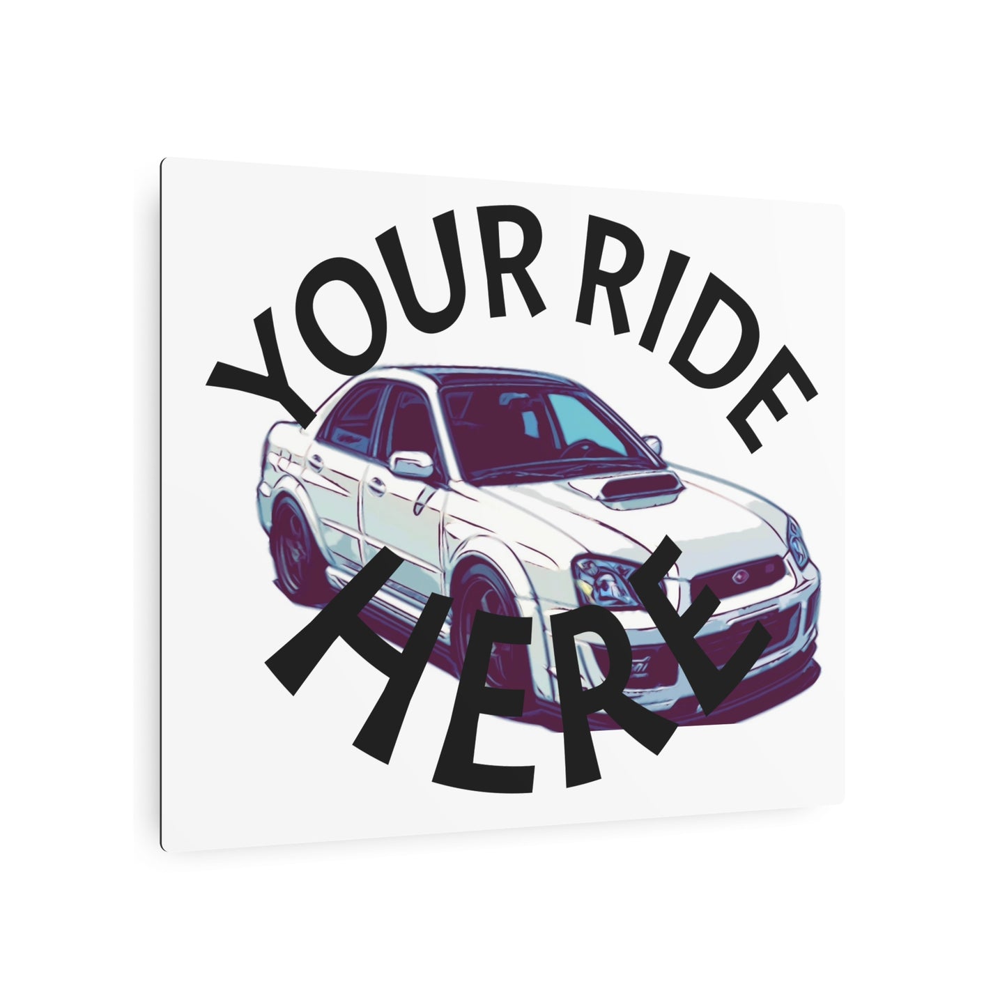 Comic My Ride – Custom Cartoon Car Illustration from Your Vehicle Photo