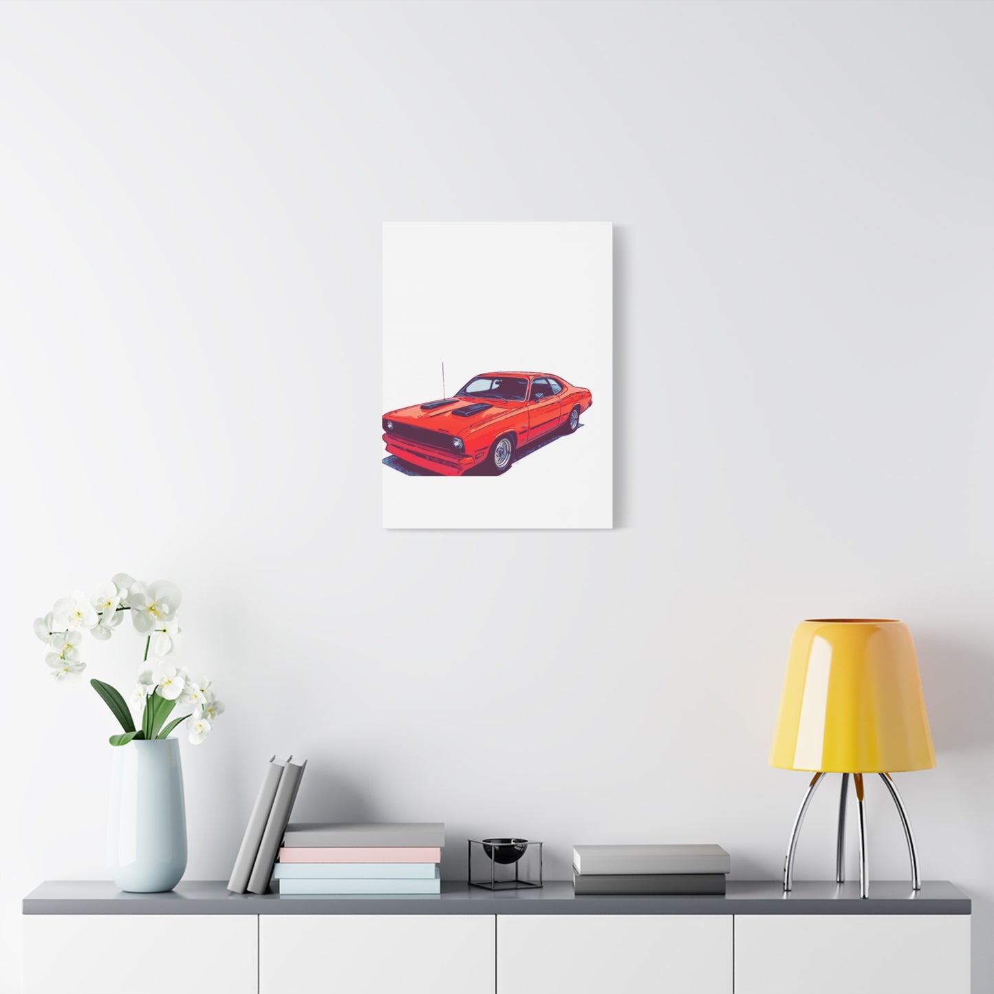 Cinderline Sprint – Classic Street Muscle Comic Car Wall Art