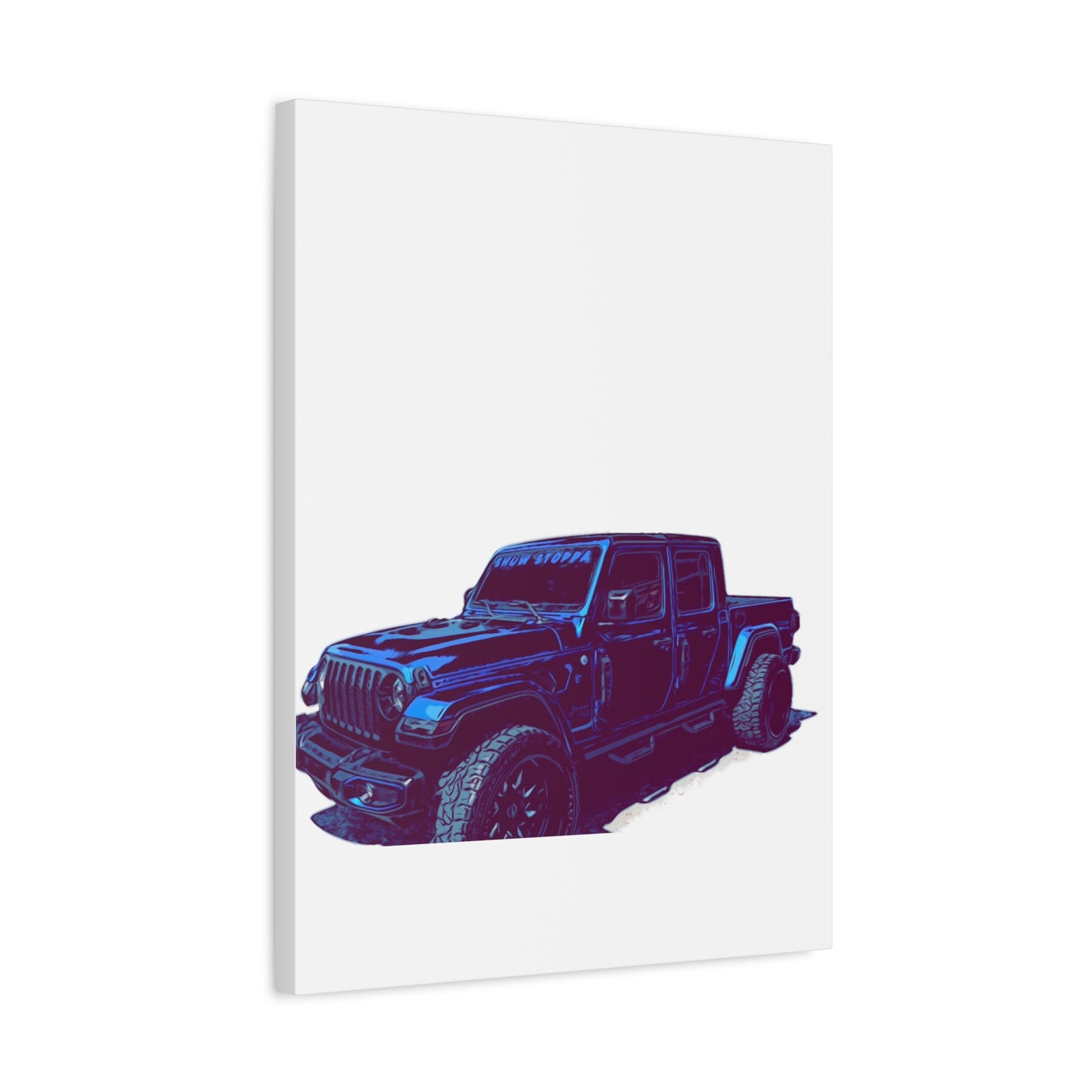 Show Stoppa – Lifted Off-Road Truck Comic Wall Art