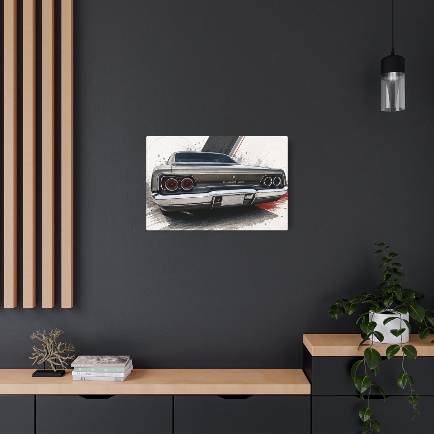 1968 Charger Wall Art
