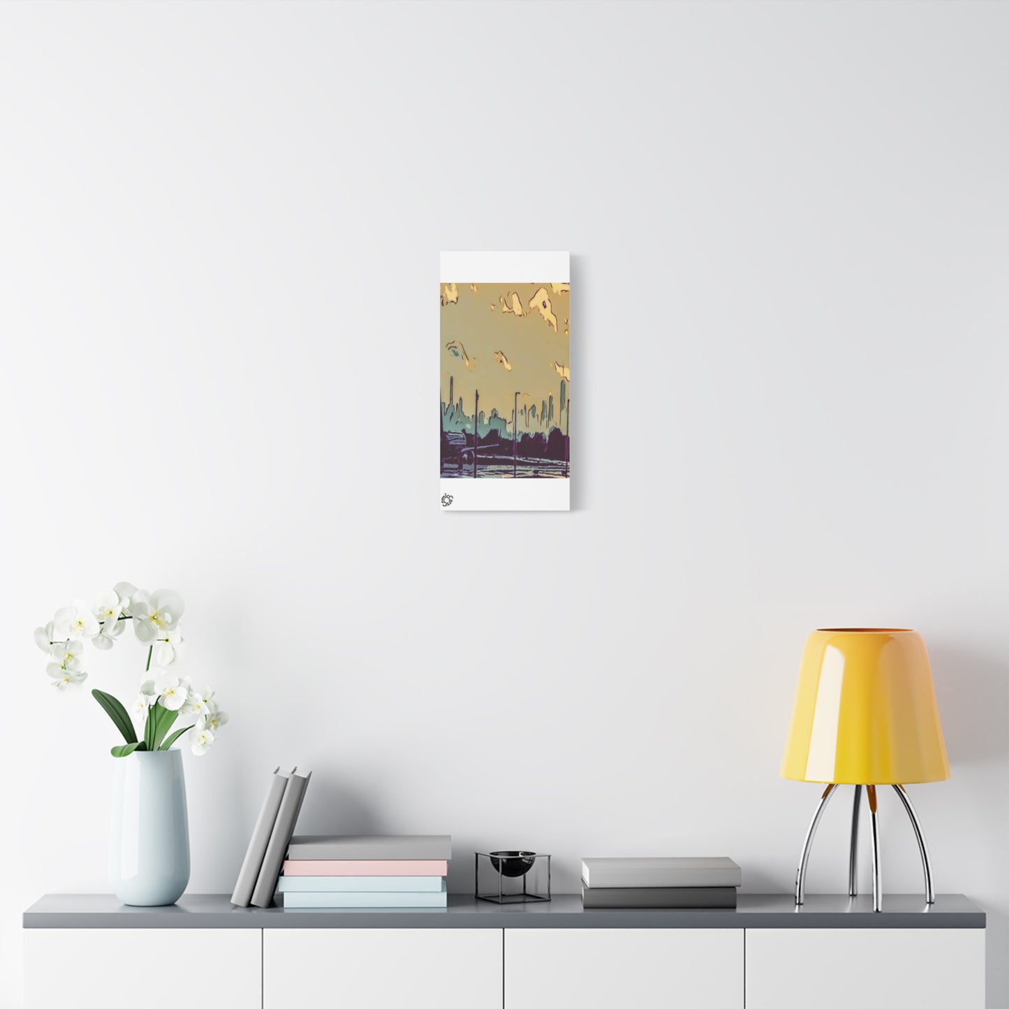New York City JFK Airport Matte Canvas Wall Art Urban Home Decor