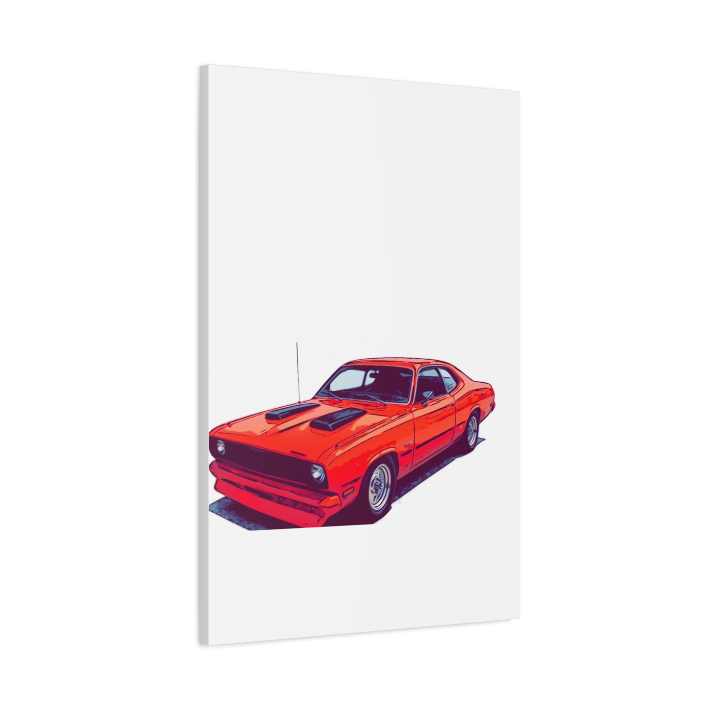 Cinderline Sprint – Classic Street Muscle Comic Car Wall Art