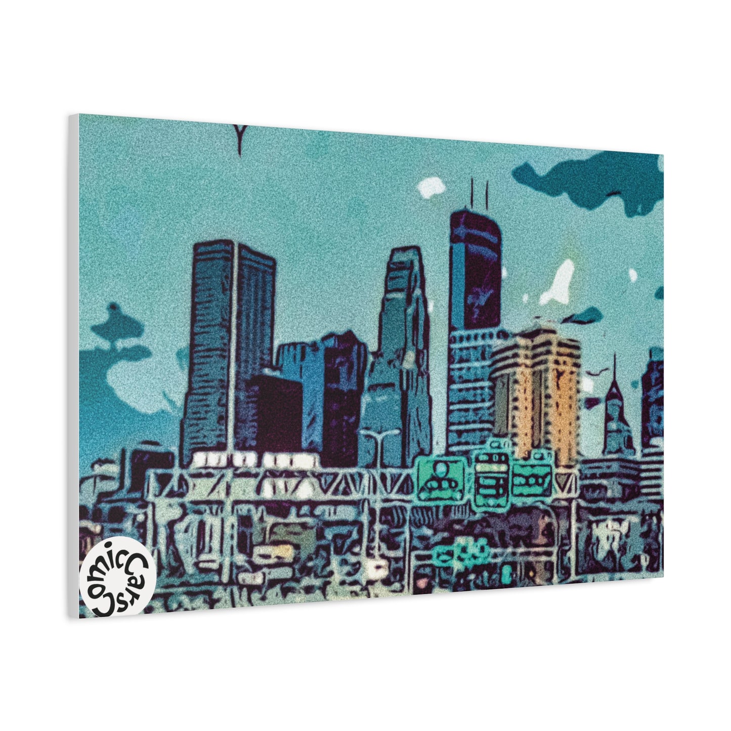 Minneapolis Cruises City Matte Canvas Wall Art