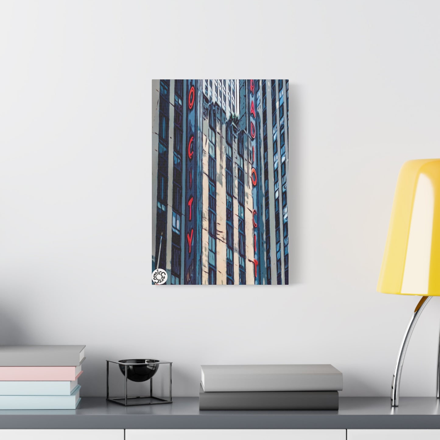 New York City Matte Canvas Wall Art Urban Decor Statement Piece