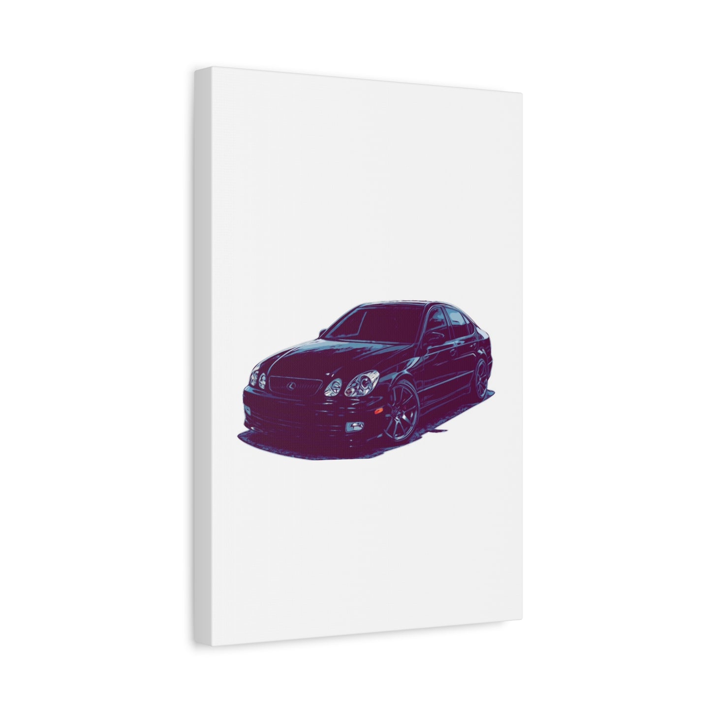 Shadowline Velocity – Luxury Sport Sedan Comic Wall Art