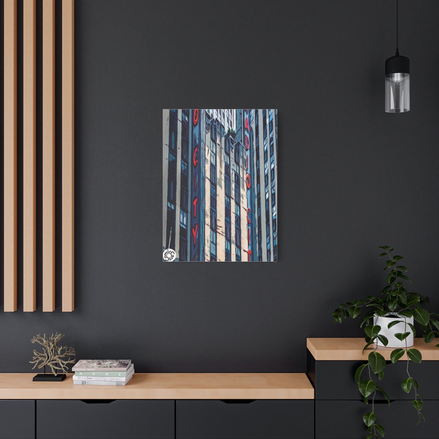 New York City Matte Canvas Wall Art Urban Decor Statement Piece