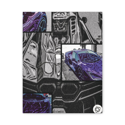 Super Car Canvas Art, Automotive Wall Decor, Garage Wall Art, Car Prints