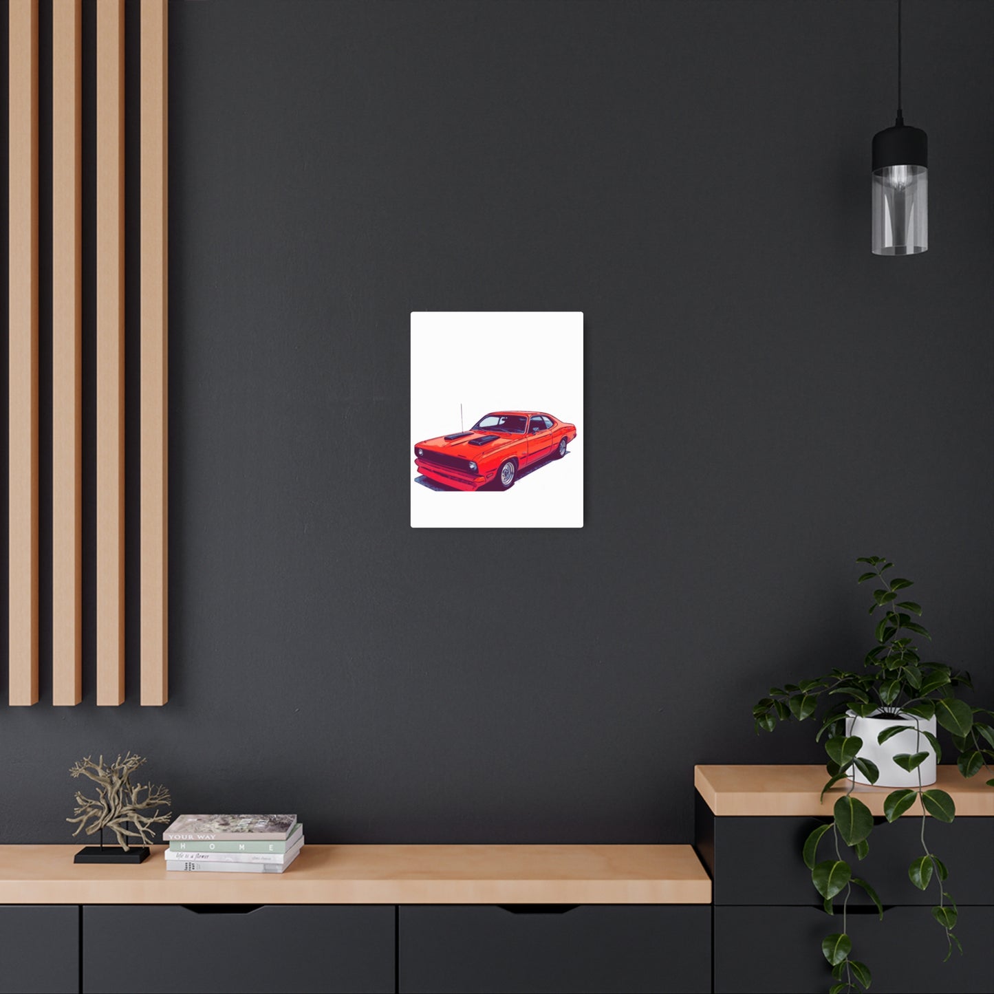 Cinderline Sprint – Classic Street Muscle Comic Car Wall Art