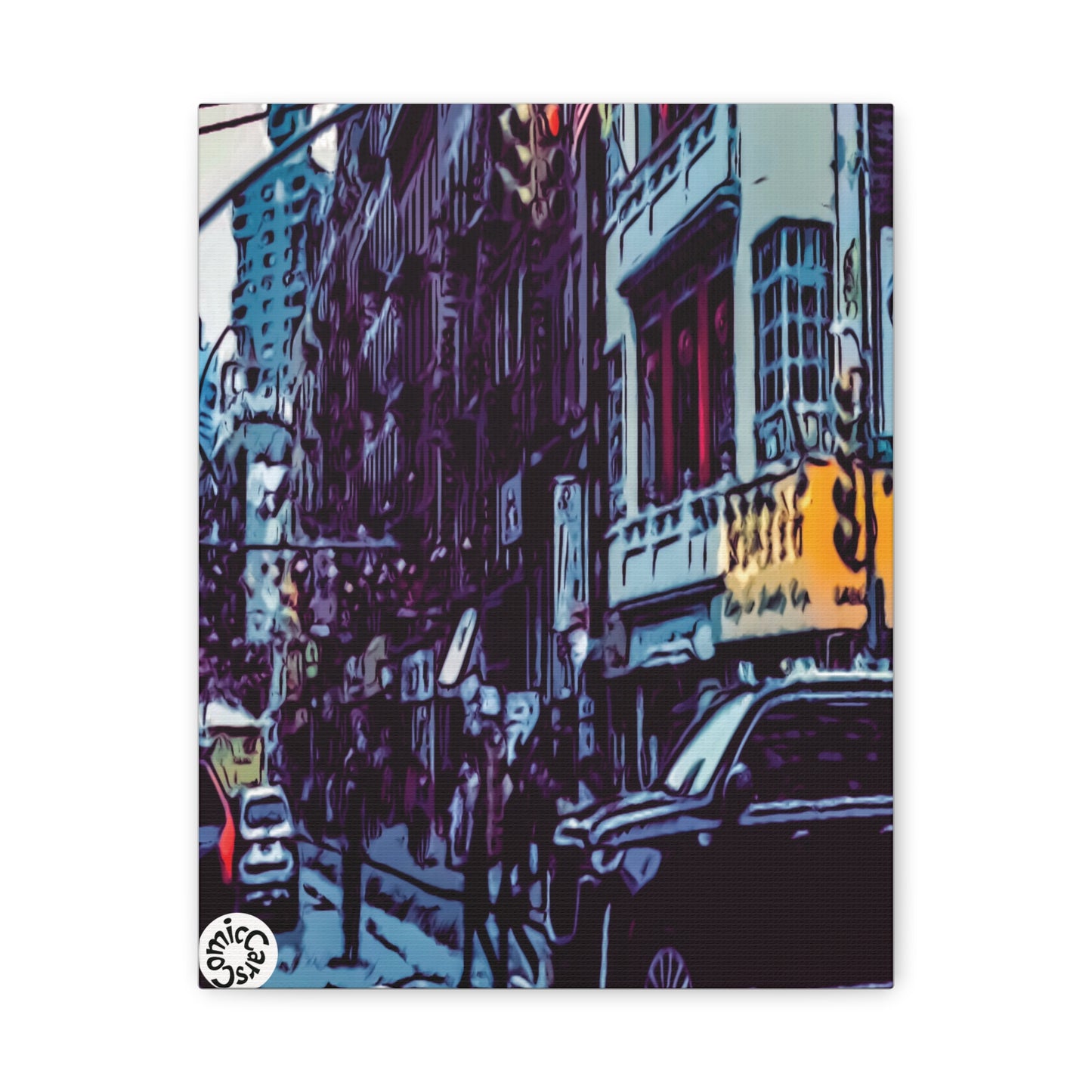 New York City, NYC, Chinatown, New York, Matte Canvas Wall Art