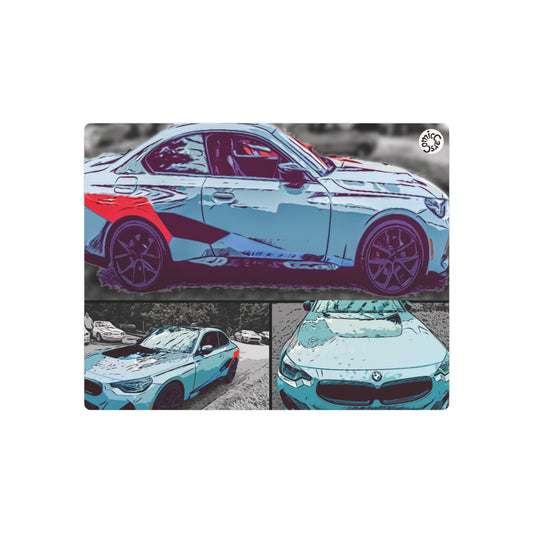 Metal Art Sign German Import Fast Sports Car Design