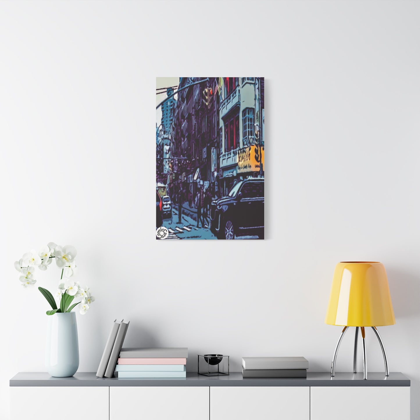 New York City, NYC, Chinatown, New York, Matte Canvas Wall Art