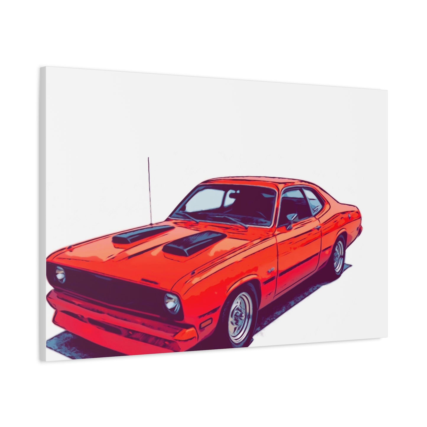 Cinderline Sprint – Classic Street Muscle Comic Car Wall Art