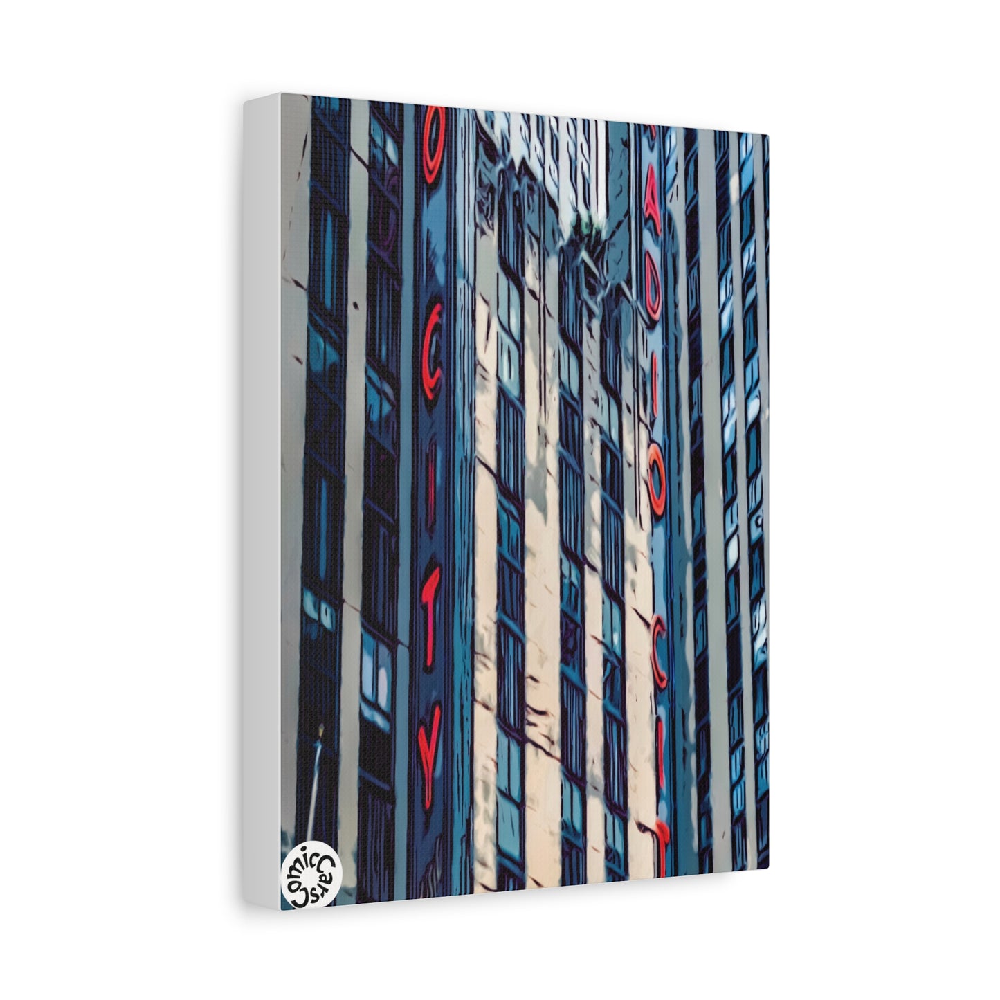 New York City Matte Canvas Wall Art Urban Decor Statement Piece