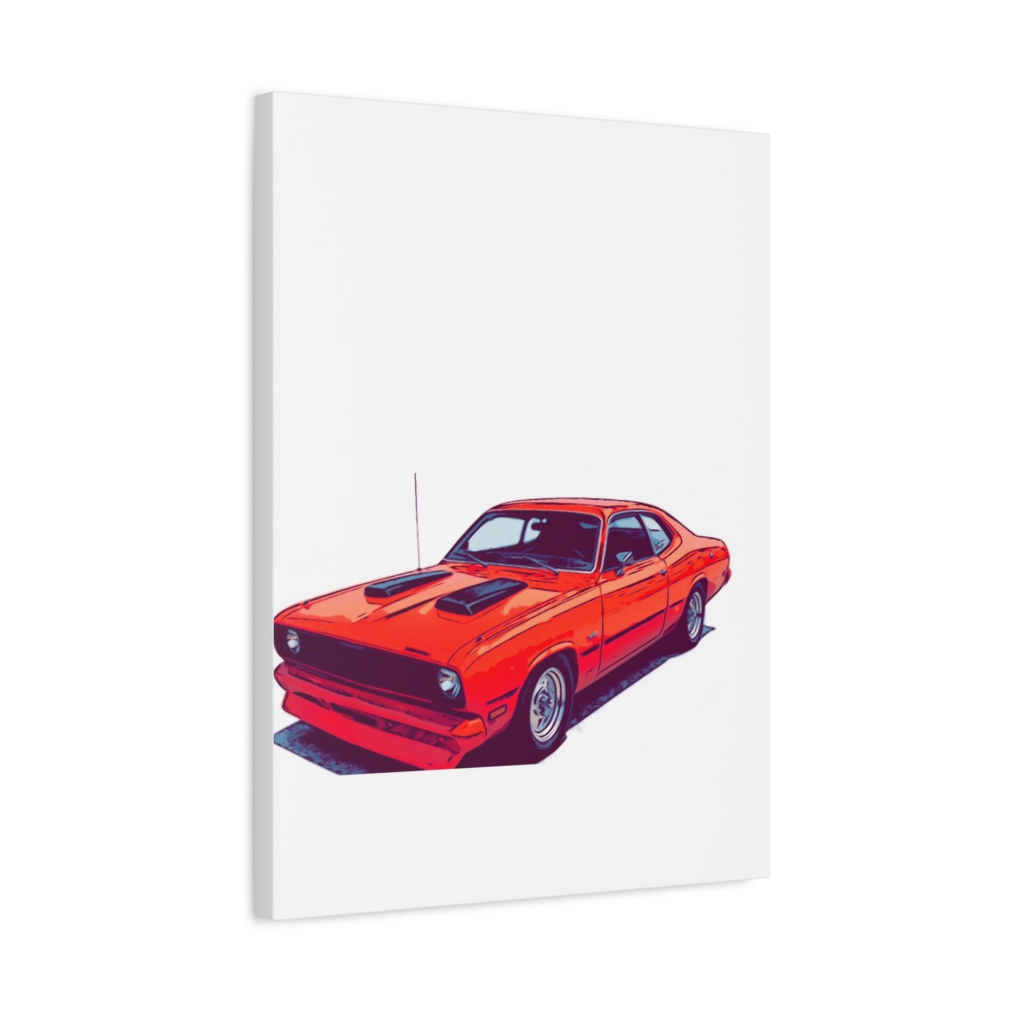 Cinderline Sprint – Classic Street Muscle Comic Car Wall Art