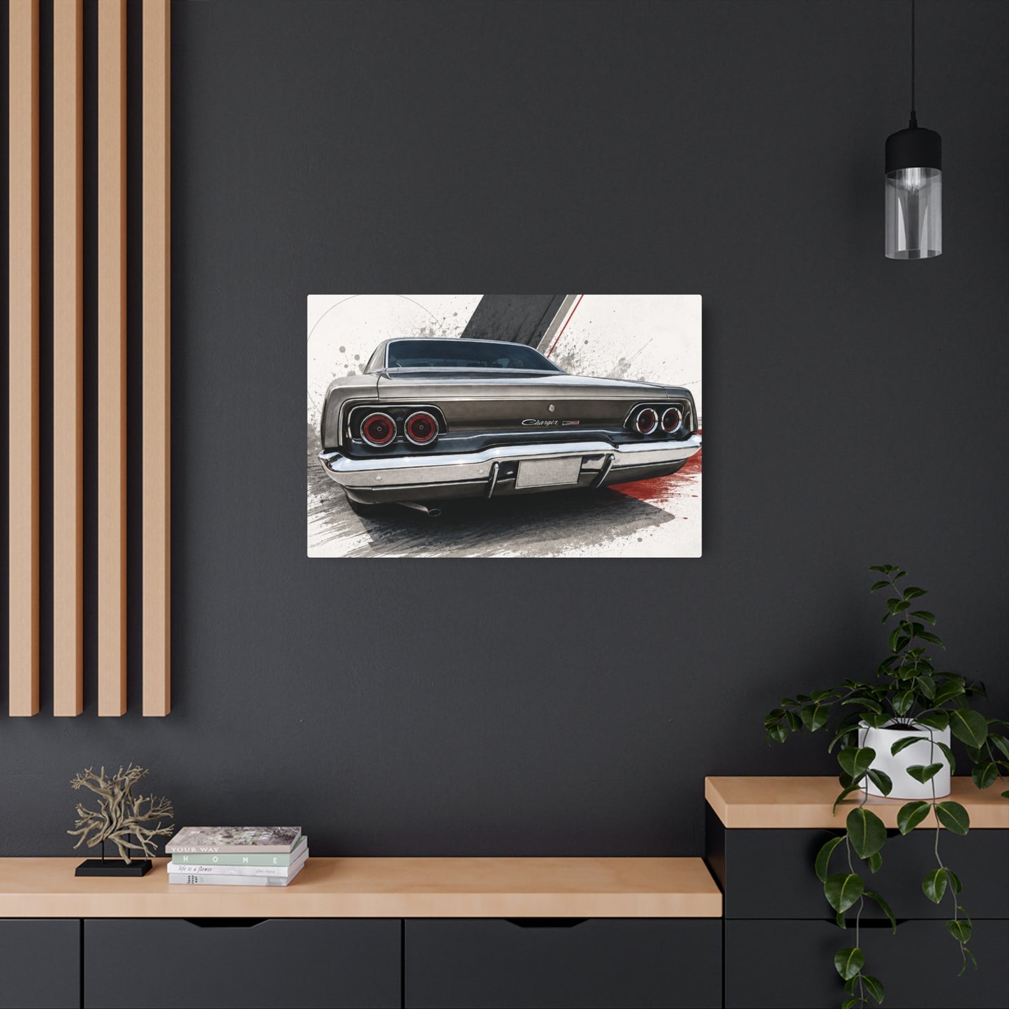 1968 Charger Wall Art