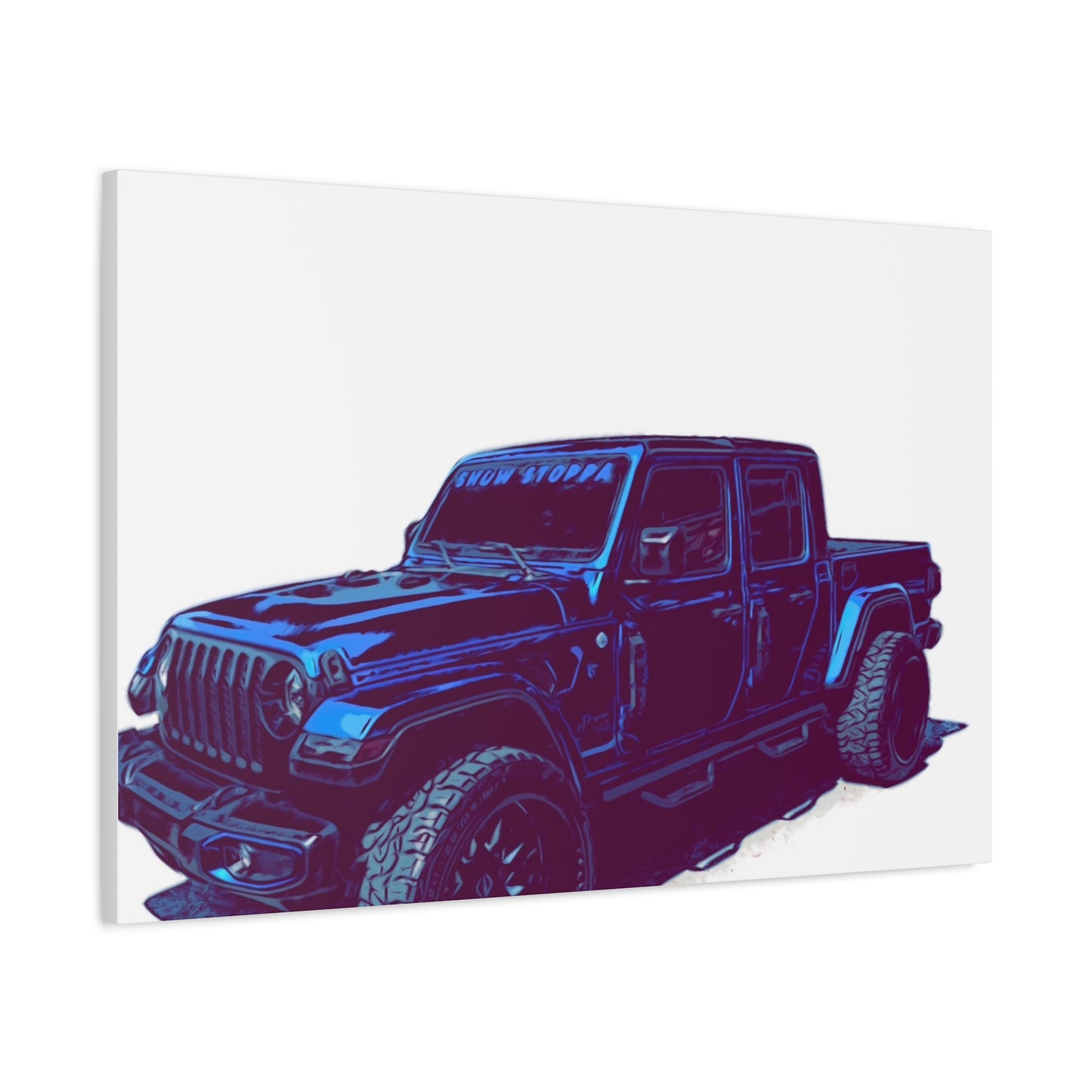 Show Stoppa – Lifted Off-Road Truck Comic Wall Art