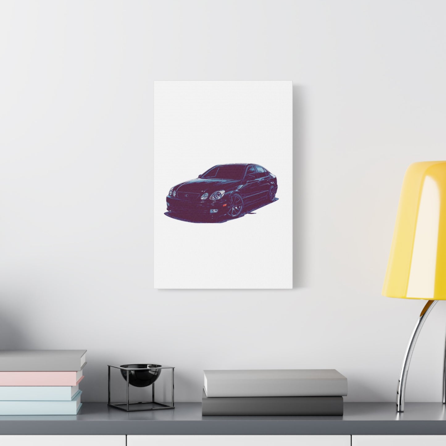 Shadowline Velocity – Luxury Sport Sedan Comic Wall Art