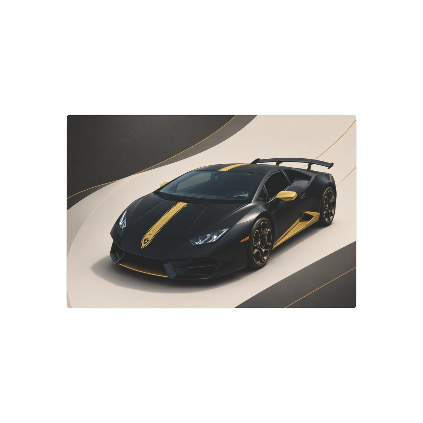 Modern Lambo Wall Art