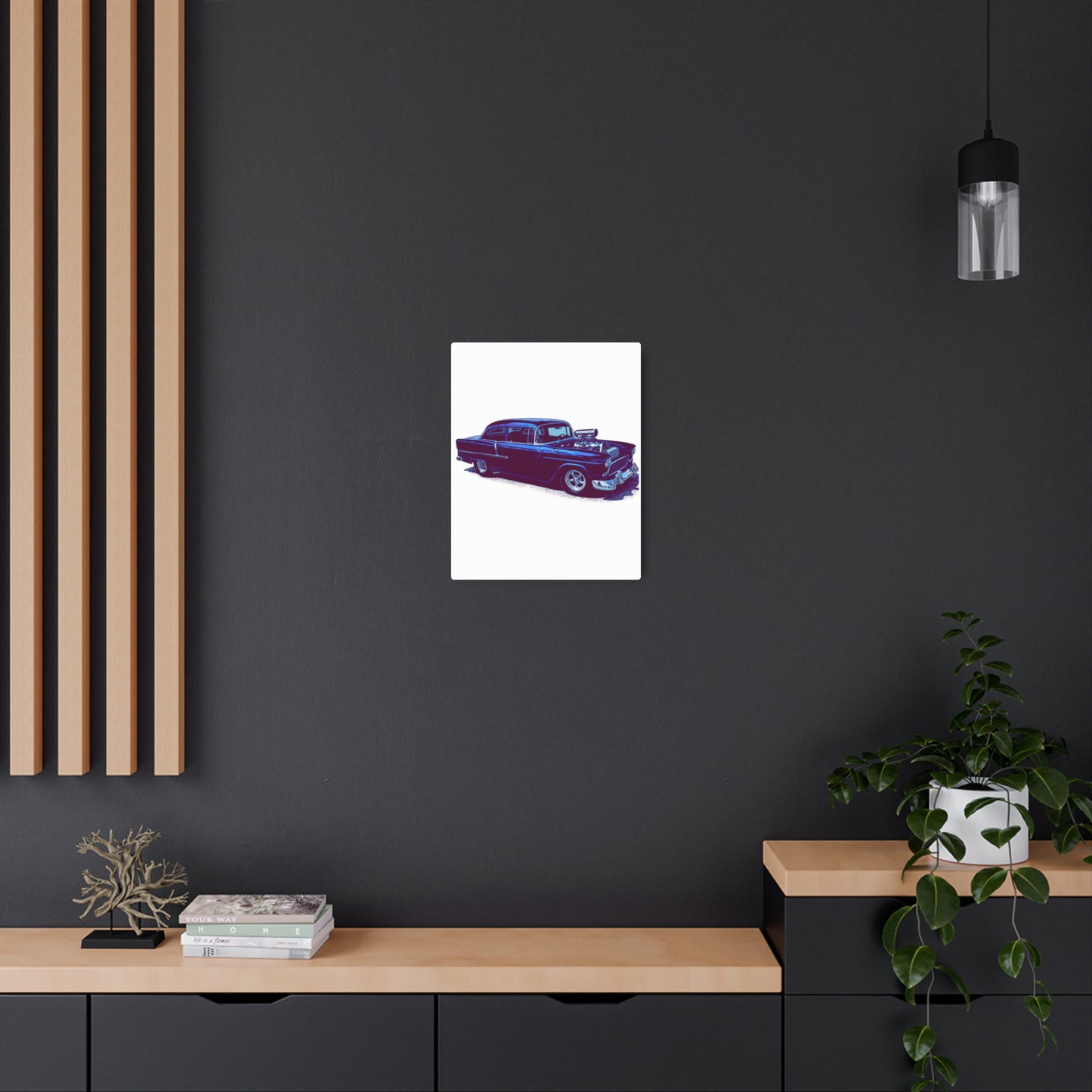 Blown Nostalgia – Supercharged Classic Hot Rod Comic Wall Art