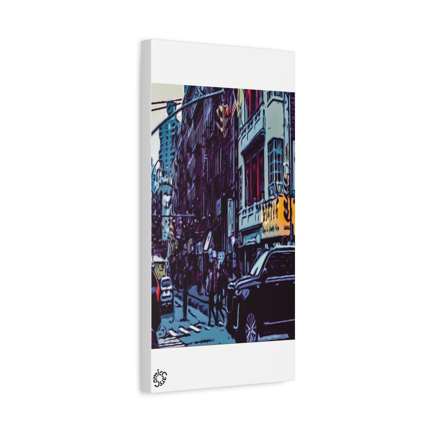 New York City, NYC, Chinatown, New York, Matte Canvas Wall Art