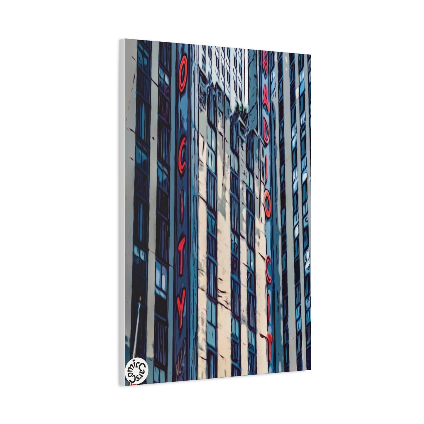New York City Matte Canvas Wall Art Urban Decor Statement Piece