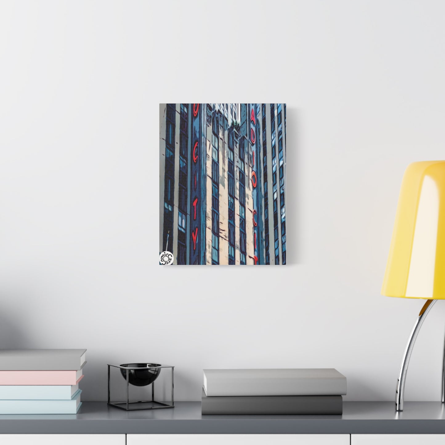 New York City Matte Canvas Wall Art Urban Decor Statement Piece
