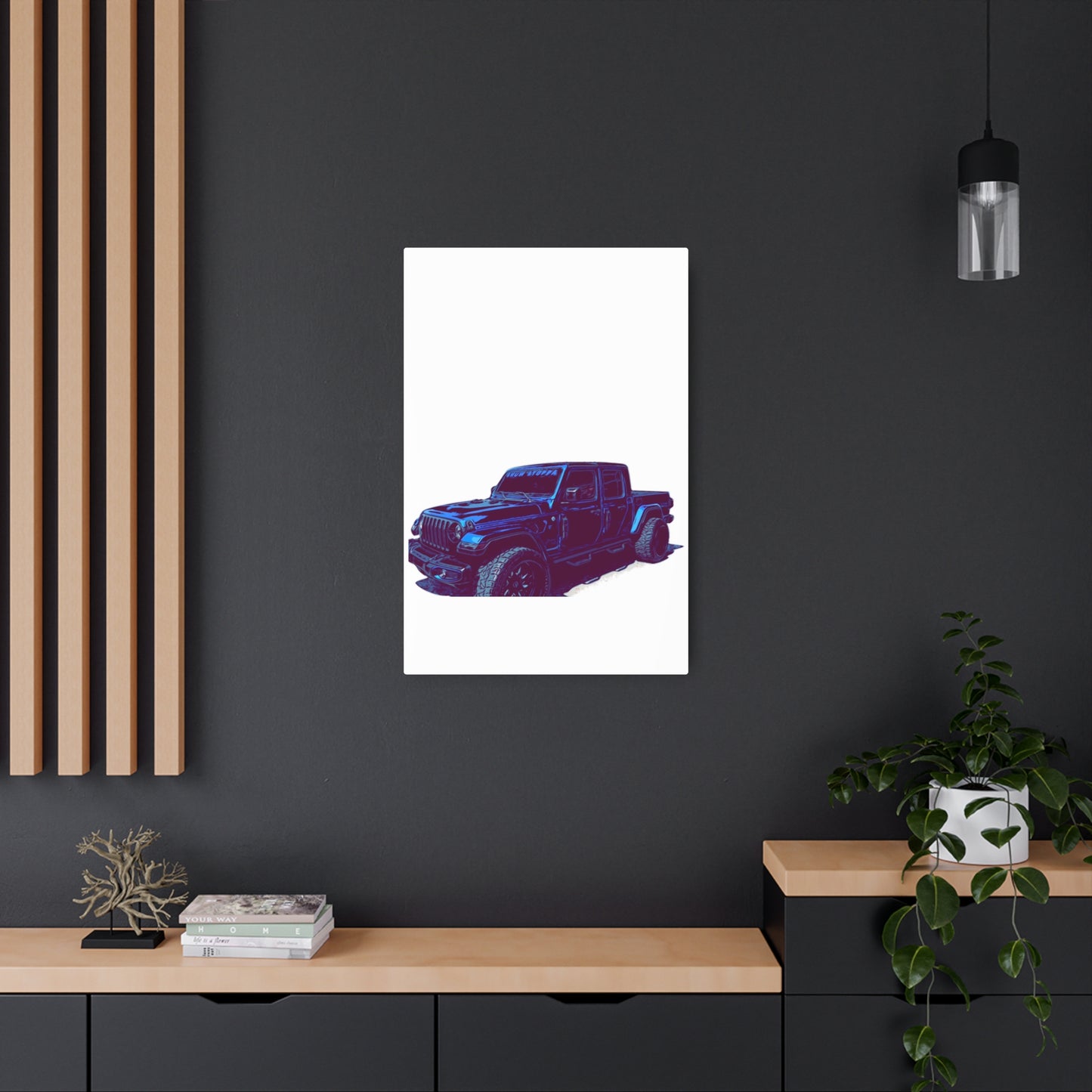 Show Stoppa – Lifted Off-Road Truck Comic Wall Art