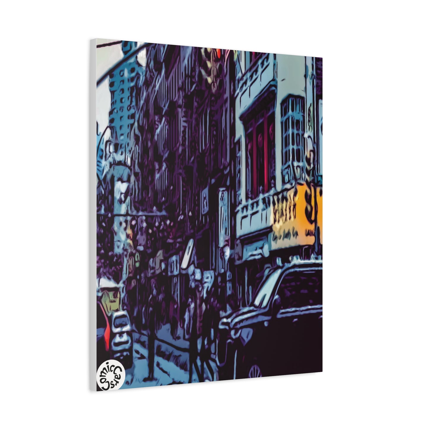 New York City, NYC, Chinatown, New York, Matte Canvas Wall Art